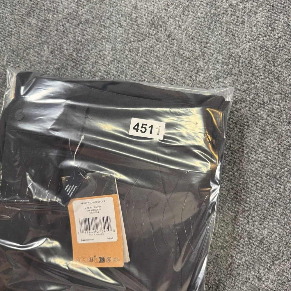 The North Face Paramount Convertible Pants Mens Black Size 36 Long NEW